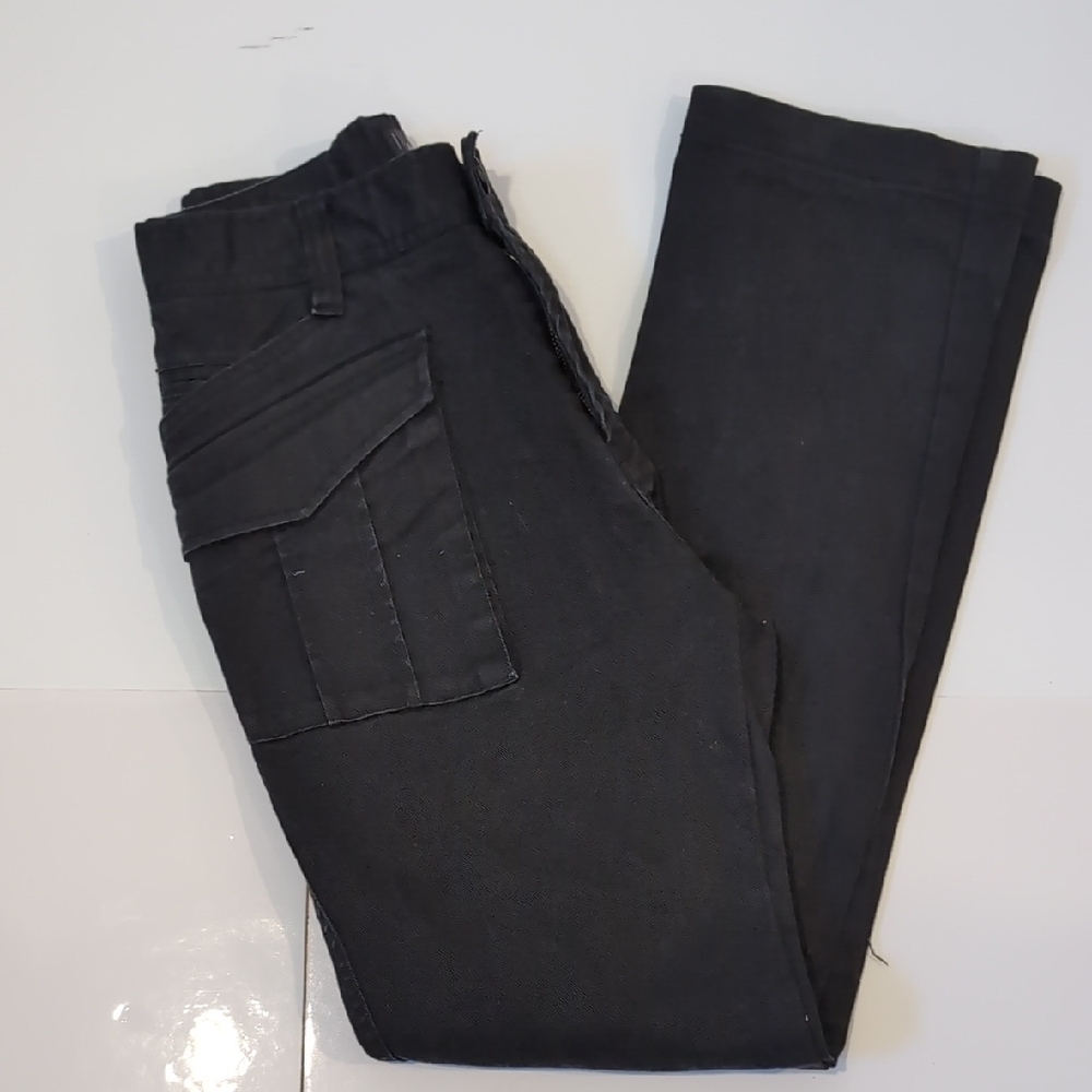 Simons Le 31 Black Cargo Pocket Pants